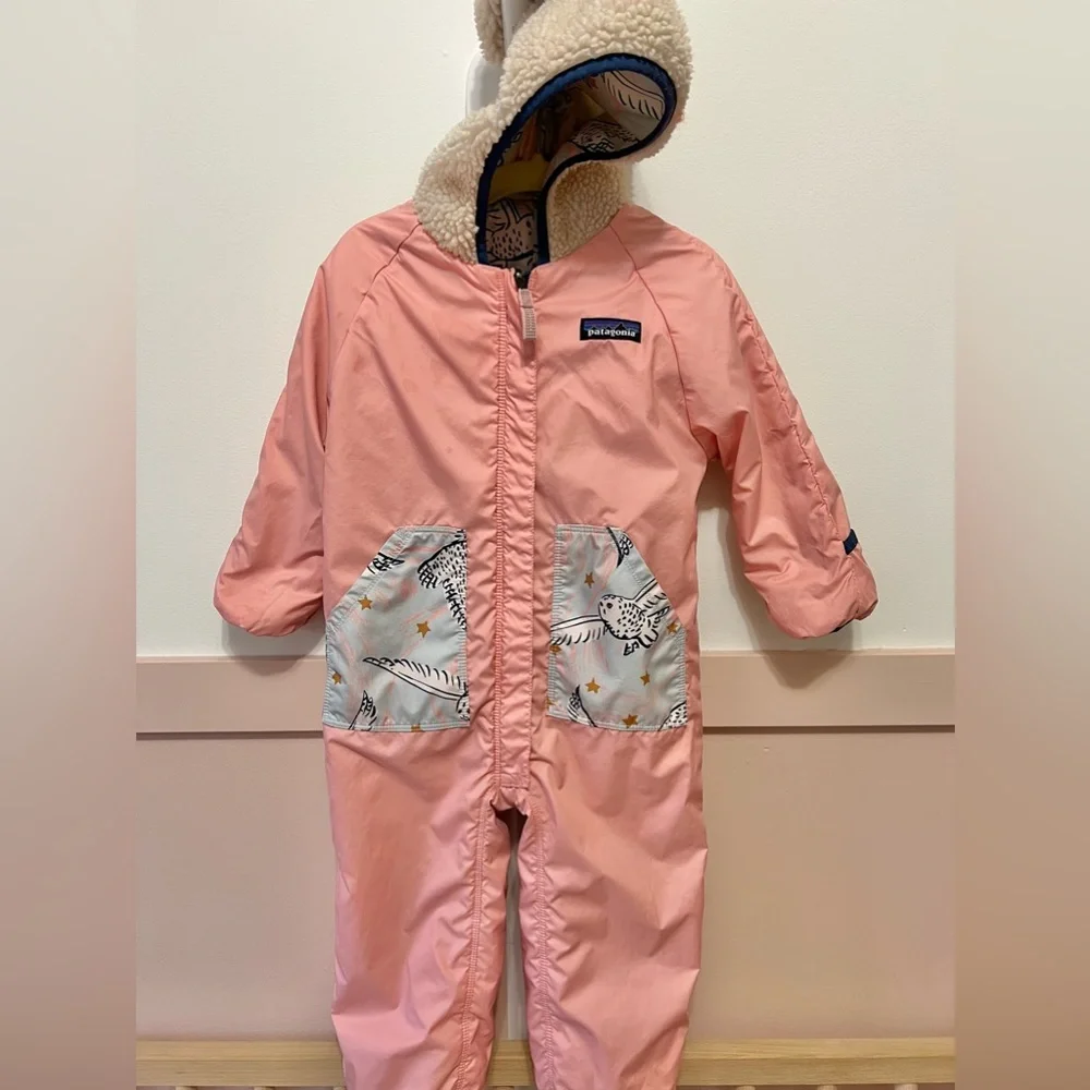 Patagonia puff ball bunting 6-12 months - Picture 2 of 3